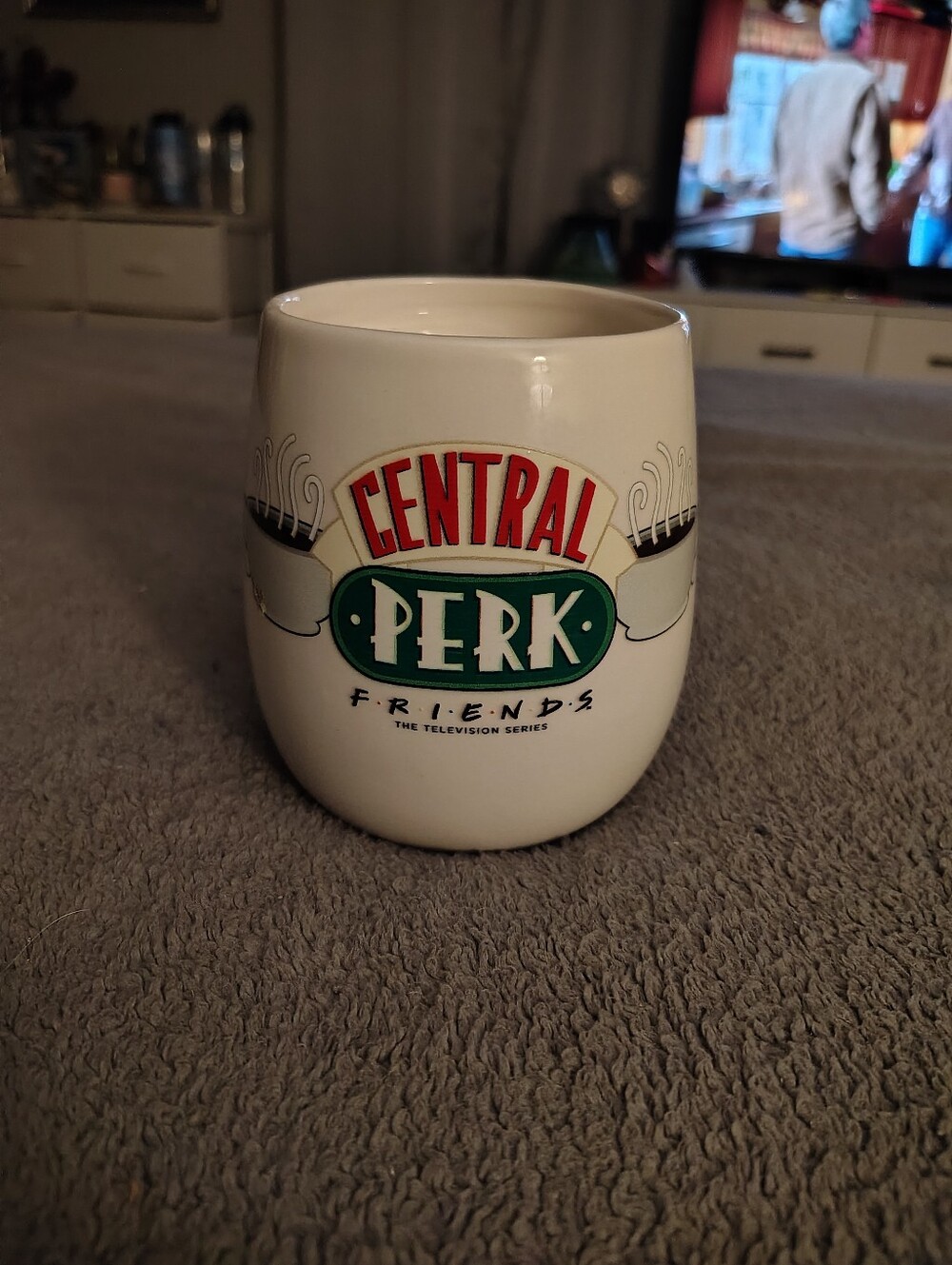 Central Perk Friends White Ceramic Coffee Mug by (Brand Unknown)